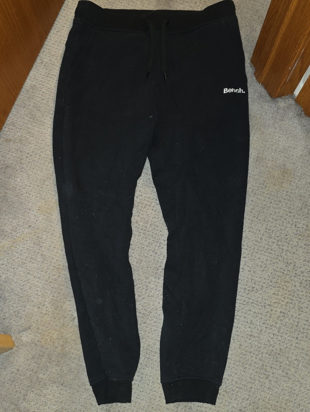 Bench Black Men's Jogger Sweatpants with Logo